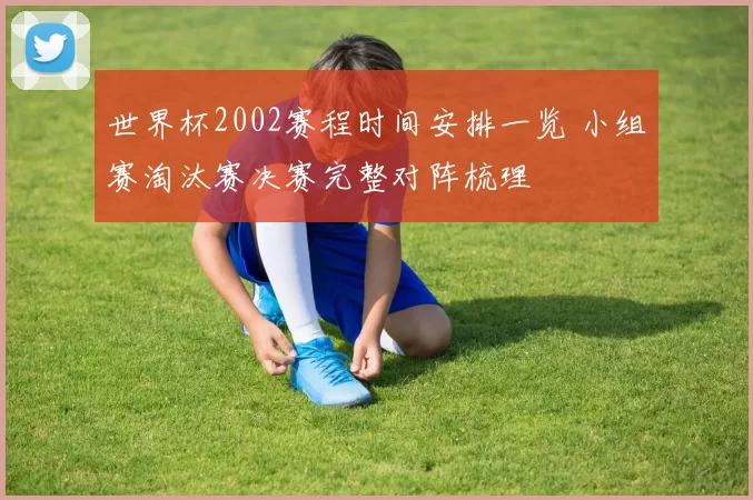 世界杯2002赛程时间安排一览 小组赛淘汰赛决赛完整对阵梳理